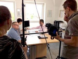 Filmdreh bei der Bayerischen Bamberg